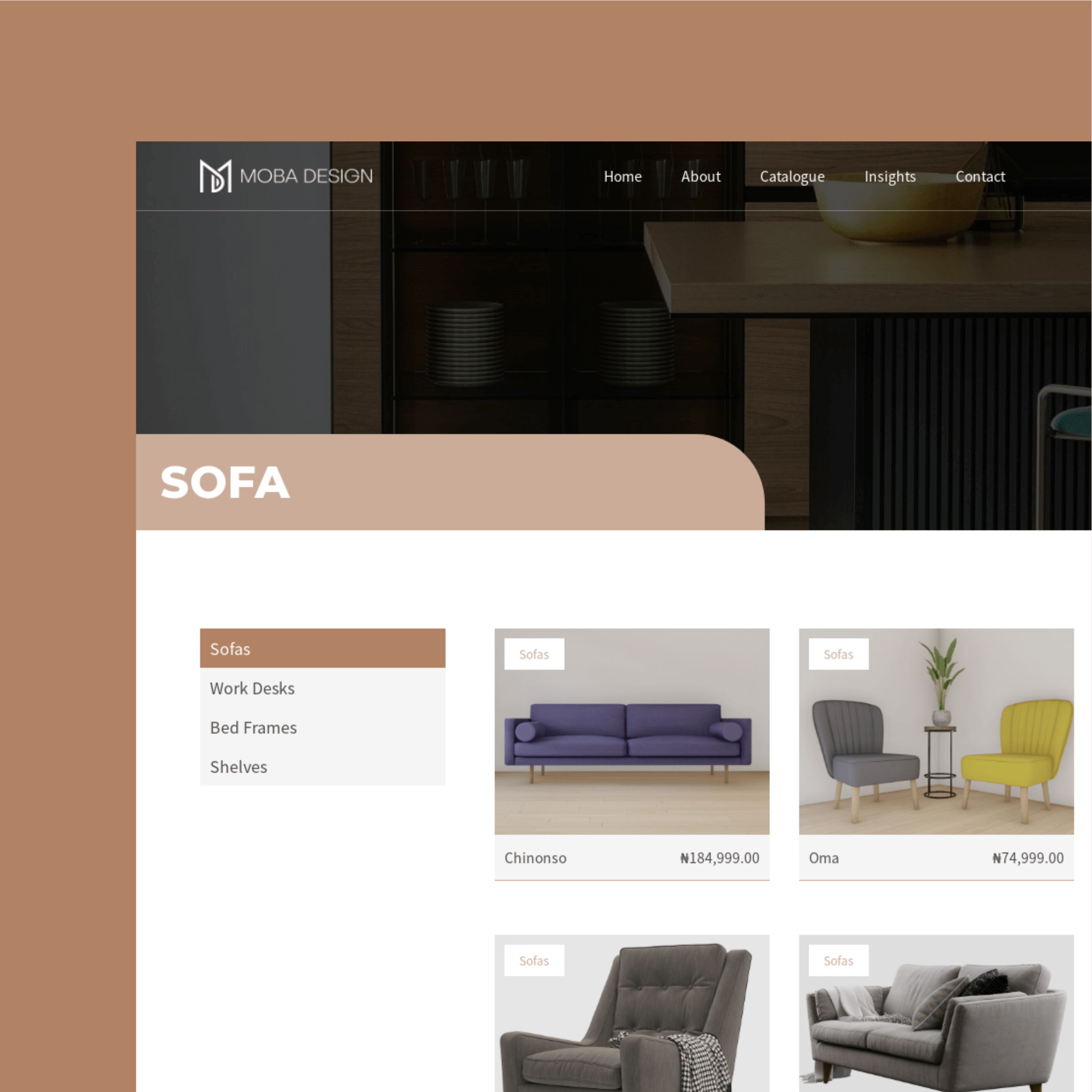 Moba Design Website