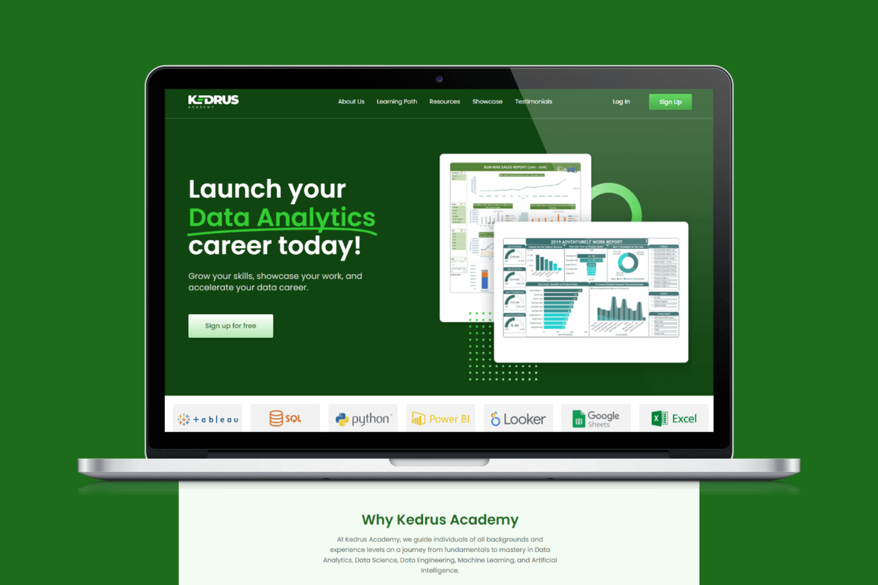 Kedrus Academy Website