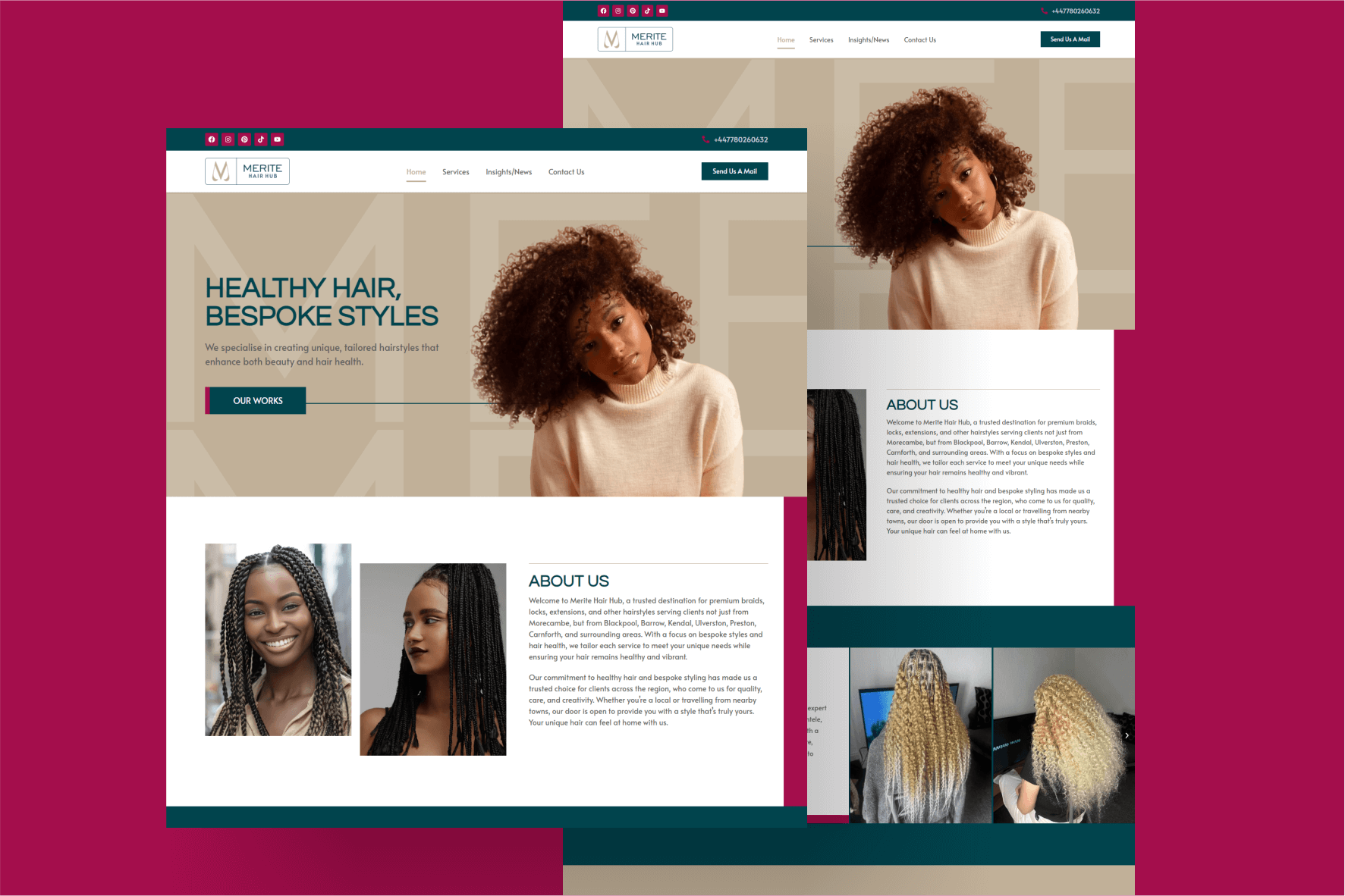 Merite Hair Hub Management System